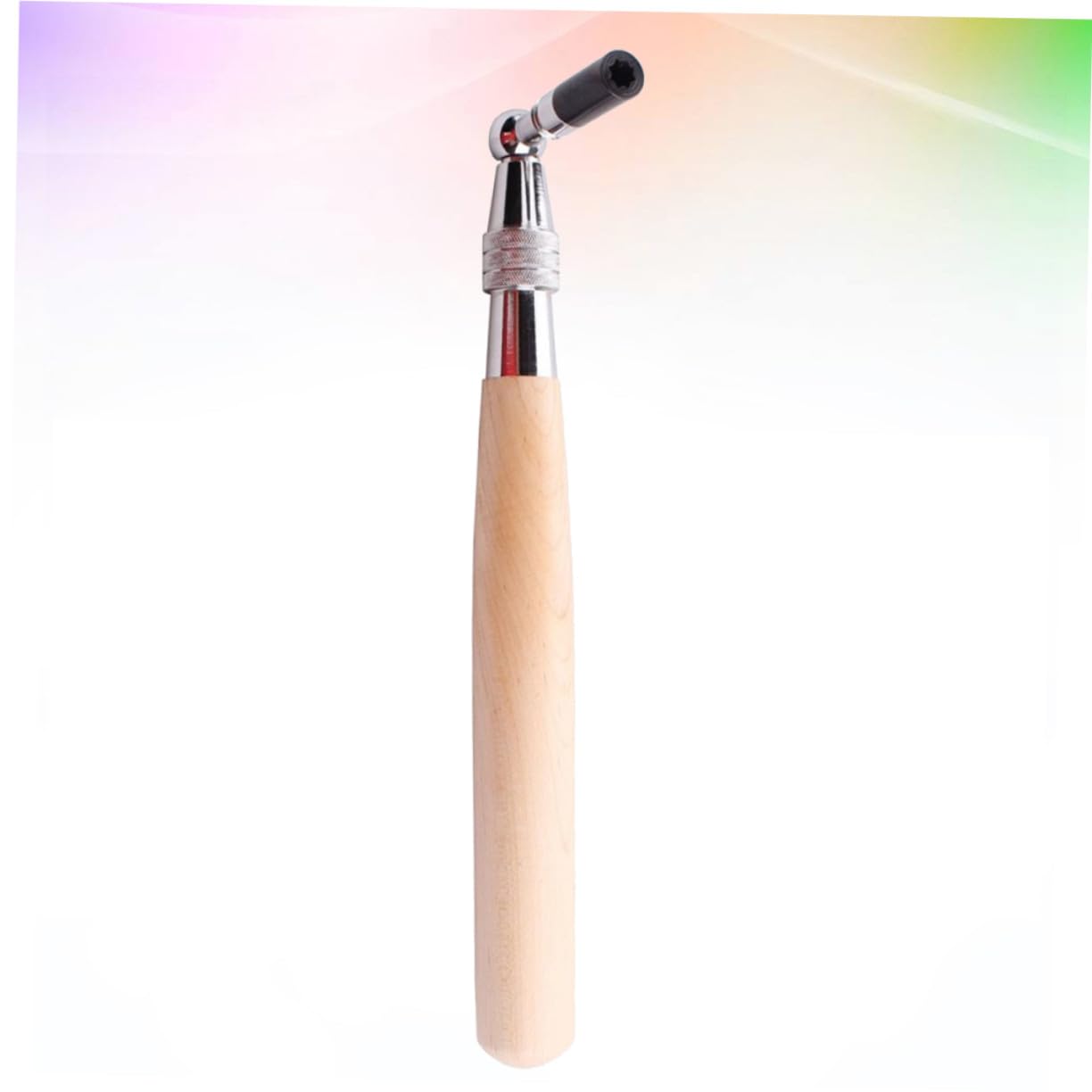GALPADA Clé Accordage de Piano et Marteau Outil Accordage avec Clé à Noyau Acier Inoxydable Manche Bois Massif