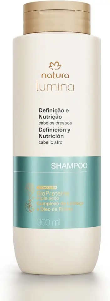 Natura, NATURA LUMINA SHAMPOO CABELOS CRESPOS 300ml