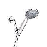 Basong Stainless Steel High Pressure Shower Head Spray 5 Setting with Flexible 59