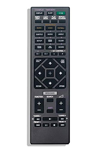Sccavve RMT-AM120U Remote Control Replacement for Sony MHC-V7D SHAKE-X7D MHC-GT3D MHC-GT5D MHC-V7D SHAKE-X1D SHAKE-X3D RMTAM120U Home Audio System