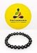 Pachamama Essentials 8 mm Authentic Shungite Bead Bracelet Stretchy from Karelia Region Russia, Against EMR, EMF Protection