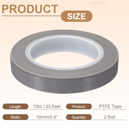 Cinta resistente al calor PTFE impermeable con superficie lisa antiadherente 2