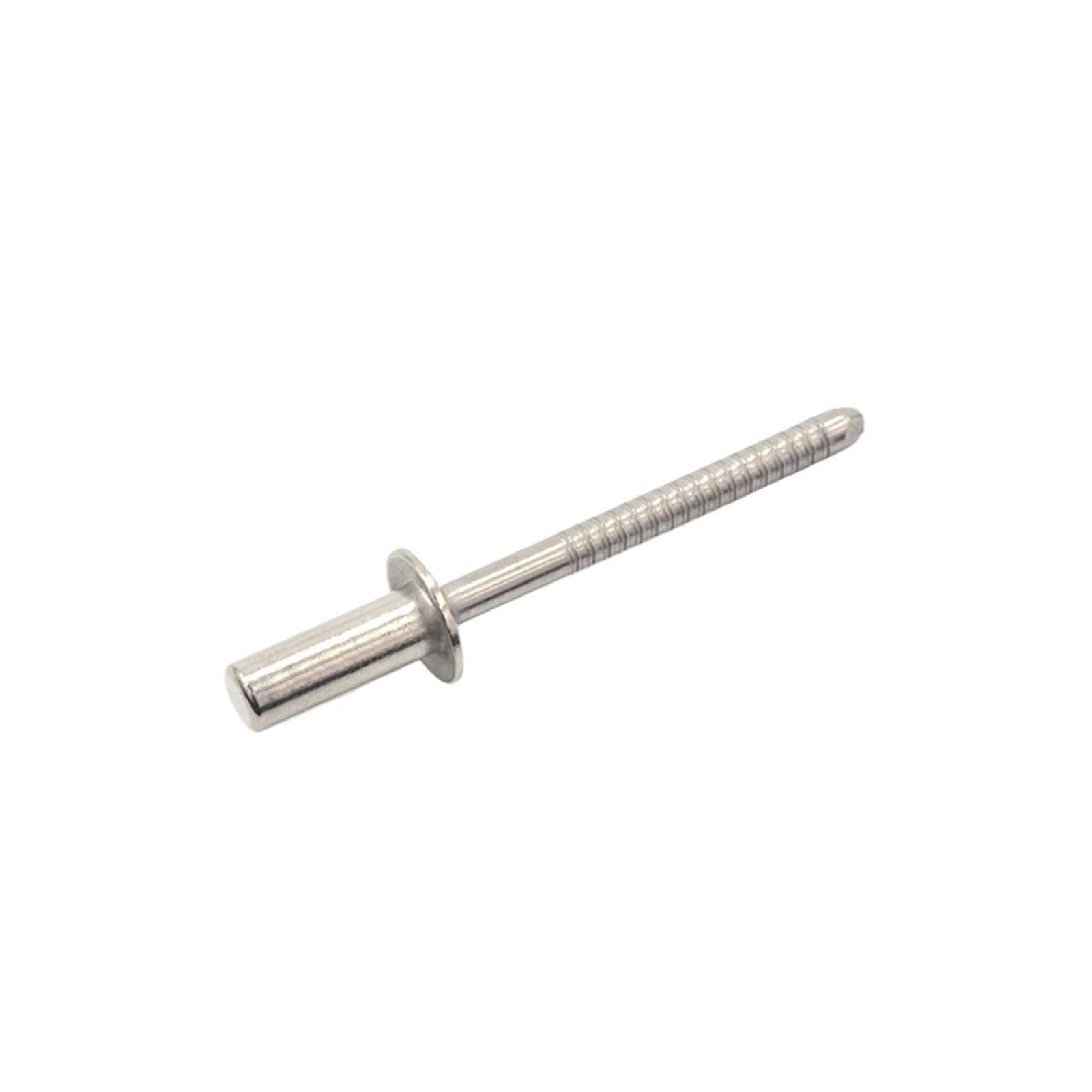 Bgnehrfl 30Pcs Blind Rivets, Stainless Steel Blind Rivet Closed End Sealing Rivets 3Mm 3.2Mm 4Mm 4.8Mm 5Mm 6Mm 6