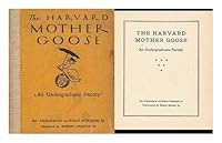 THE HARVARD MOTHER GOOSE. An Undergraduate Parody. B000I85B6C Book Cover