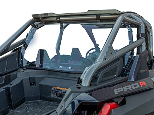 SuperATV Rear Windshield for Polaris RZR Pro R