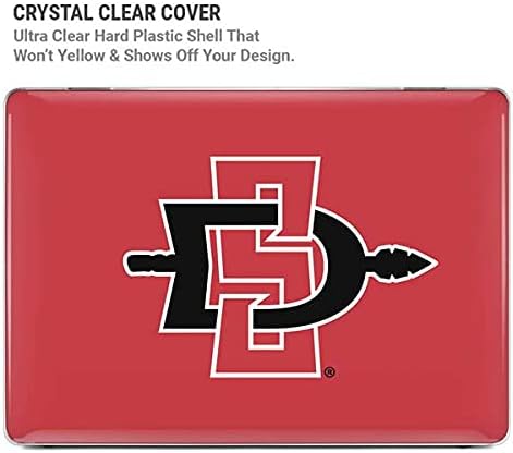 Skinit Case + Skin Compatible with MacBook Air 13in M1 (2021) - Officially Licensed Aztecs Red Logo Design