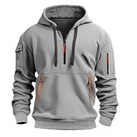 Sweat A Capuche Homme Sweatshirts Pull Polaire Marque Chaude Militaire Manches Longues Sweat-Shirts Zippé De Sport Grandes Tailles Veste De Travail Avec Capuche Hoodie Pour Hiver Et Automne S-5xl