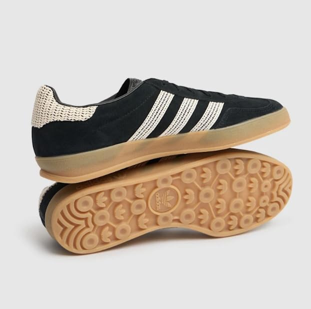 adidas Gazelle Indoor Women's Three Layers Q-Pannel Gum Sole Trainers3