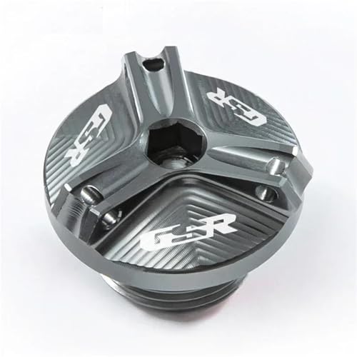 Bouchon d'huile moto aluminium CNC d'exception pour Suzuki GSR 750 600