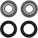 All Balls Wheel Bearing Seal Kit Compatible with/Replacement for Harley, 25-1001