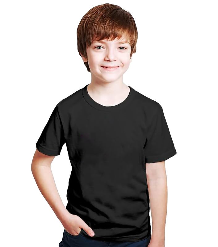 Image of XENOVAURBAN Kids Unisex Combo Round Neck Cotton T-Shirt - P