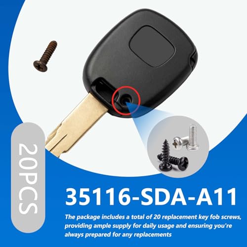 Image of M2 x 5mm Key Fob Screw Compatible with Honda Key Remotes Since 2003 Replace 35116-SDA-A11