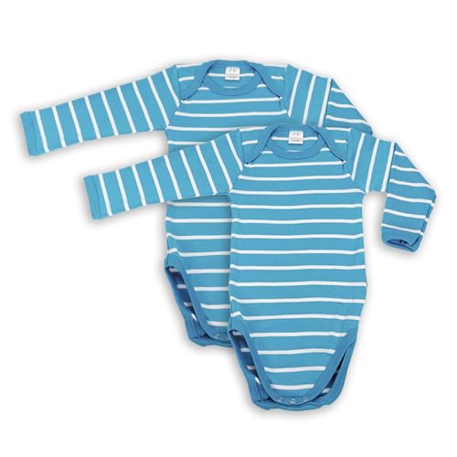 wellyou – Langarmbody Baby & Kinder aus 100% Baumwolle – Babybody für...