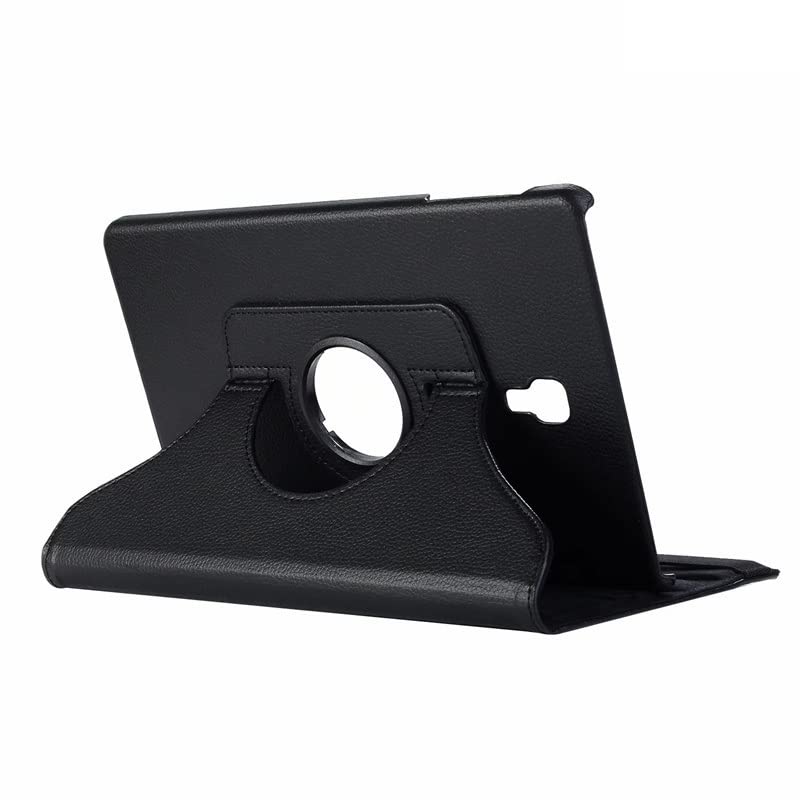 RONYDCI Case Compatible with Samsung Galaxy Tab S 8.4 inch 2014 SM-T700 SM-T705 Case, 360 Rotating Stand Tablet Protective Cover(Black)