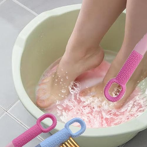 Toe Washer, Toe Cleaning Brush, Toe Brush to Clean and Dry Between All Your Toes, Toe Lotion Applicator for Seniors Elderly Disabled Men and Women Foot and Toe Cleaner for Use in The Shower - Image 6