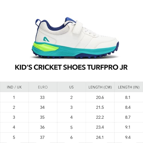 Image of Boldfit Cricket Shoes for Boys & Girls Unisex Boy Shoes for Cricket Shoes for Girls Shoes for Kids Cricket Shoe for Professional Cricket Training Sports Shoes for Kids Cricket Shoes