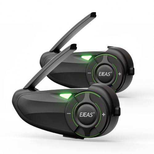 Q8 Motocicleta Casco Bluetooth Intercom Auriculares,Mesh 3.0 Grupo Sistema de Intercomunicación con...