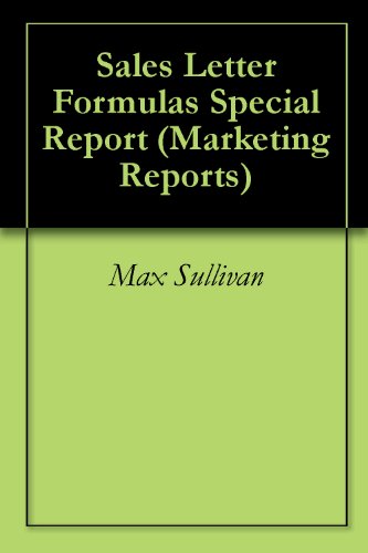 Tested Advertising Formulas (Marketing Reports Book 1)