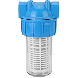 Purificador De Agua Central Filtro Purificador de agua G1/2 '' Prefiltro Retrolavado Filtros de agua centrales Purificador de grifo Prefiltro de agua Filtro de sedimentos Prefiltro de retrolavado