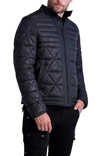KARL LAGERFELD Men's Monogram Quilted Jacket2