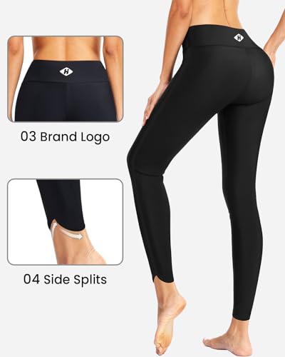 Holipick High Waisted Swim Pants for Women - Swimming Leggings Swimsuit UPF 50+ Rash Guard4