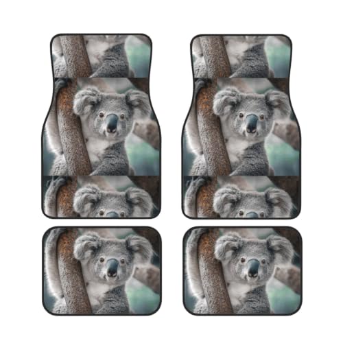 Alfombrillas de coche Koala Relajado para viajes familiares limpios