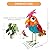 STANKGARDEN Metal Wacky Rooster Garden Statues, 11” Rooster Outdoor Decor Chicken Yard Art Sculptures Decoration for Home Outsiede Patio Lawn Backyard, Gift for Women Lovers Moms(Red & Blue)
