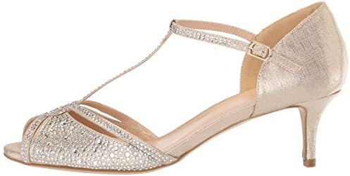 Paradox London Pink womens Seva Pump, Champagne, 8 Wide US | Image 7