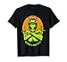 Gangsta Alien Cannabis King Chilling Gang Cadeau amusant T-Shirt