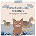 MjAMjAM - Premium Nassfutter für Katzen - purer Fleischgenuss - zarte Ente pur, 6er Pack (6 x 200 g), getreidefrei mit extra viel Fleisch