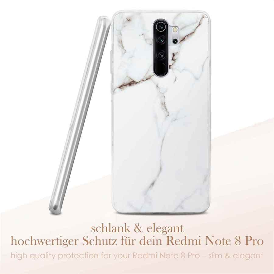 ONEFLOW Custodia impermeabile per Xiaomi Redmi Note 8 | Touch & Camera Finestra + Cinturino e Passante per Tracolla Blu (Aqua-Blue
