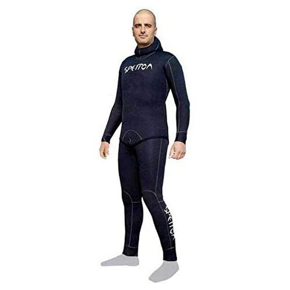 SPETTONFishman Pro & Cell Plus II Diving Suit, Men, Black, S