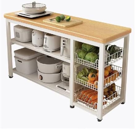 Multifunction Rack Table Kitchen Rack Multi Function Side Table 120 * 35 * 80 : Amazon.ae: Kitchen