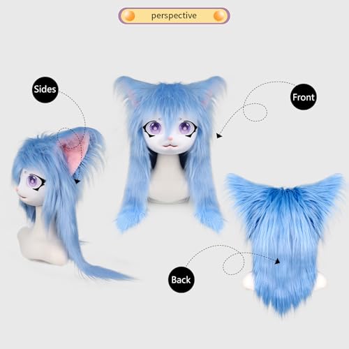 Máscaras de gato con ajuste cómodo para bailes de máscaras 3