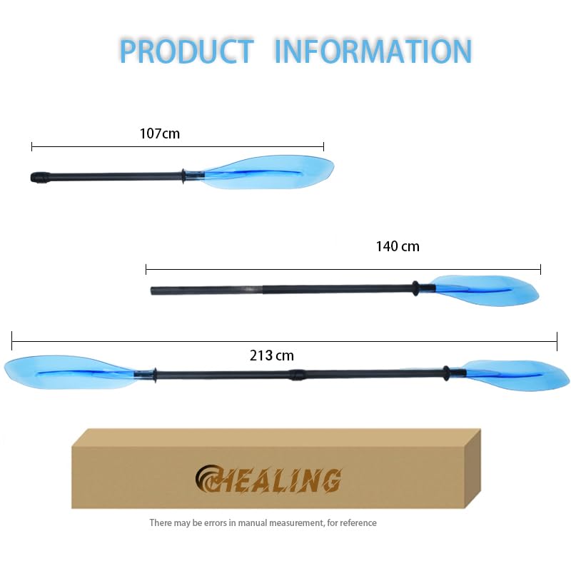 Amazon | KHEALING カヤック パドル カーボン ボート用 213-238cm 2 