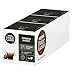NESCAFÉ DOLCE GUSTO Espresso Intenso Coffee Pods - total of 48 Espresso Intenso Coffee pods- Medium Roast with Velvety Crema- Intensity 7 - (3 Packs)