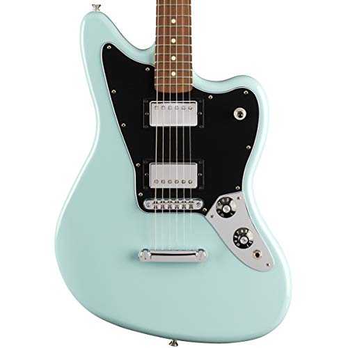 Fender Fender Player Jaguar HH Daphne Édition limitée Bleu - Les Beatles, Paul McCartney, John Lennon, RIngo Starr, George Harrison Fender Fender Player Jaguar HH Daphne Édition limitée Bleu – Image 3