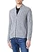 Produktbild camel active Herren Strickjacke mit Stehkragen Grau menswear-3XL