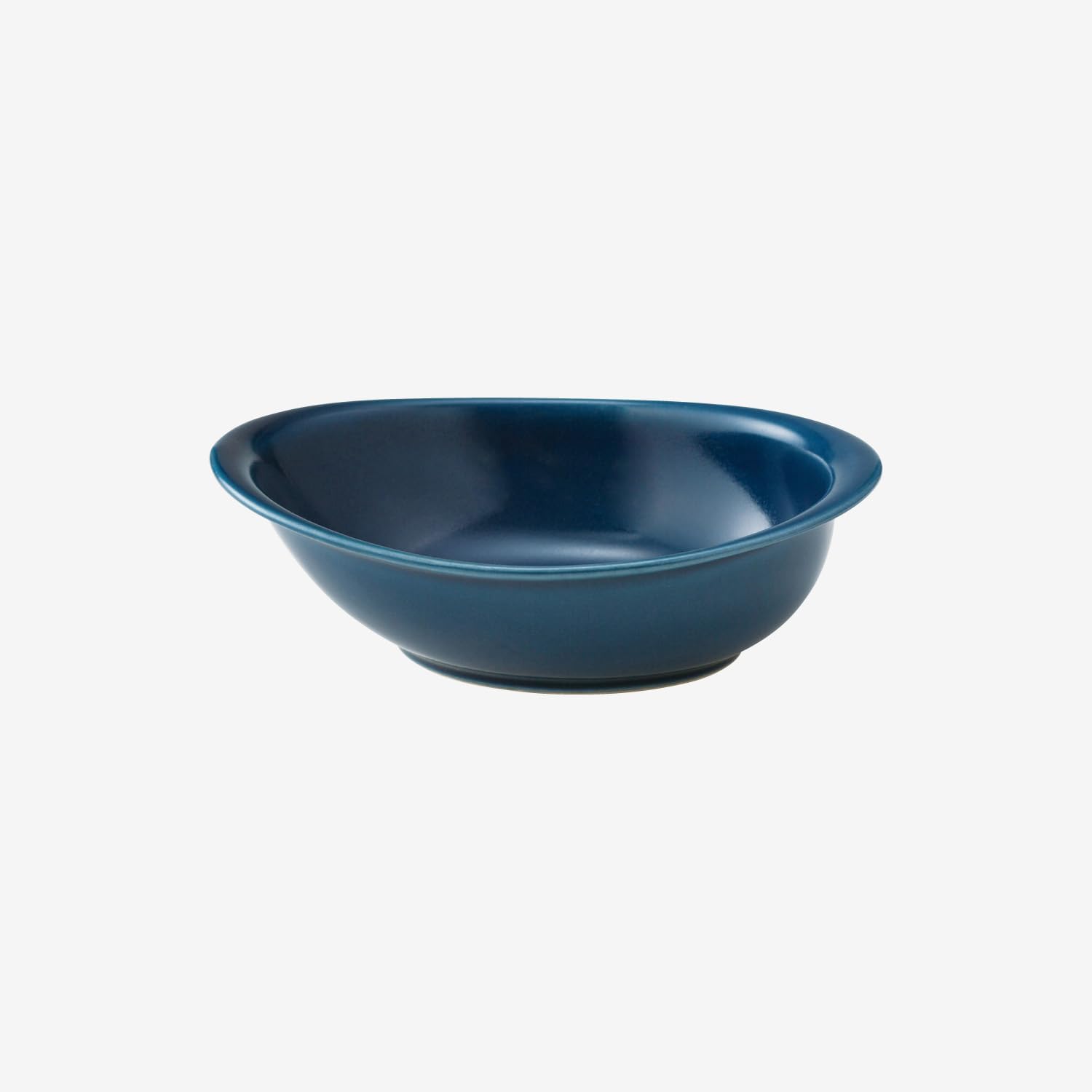 西海陶器(Saikaitoki) Hasamiyaki 17291 Ovenware Oval (M) 7.1 inches (18 cm), Blue