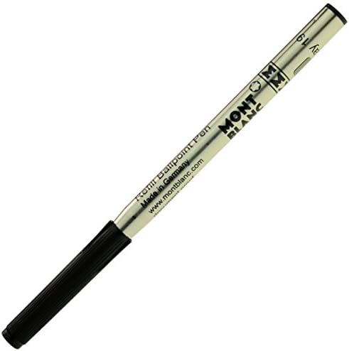 Amazon | モンブラン【MONTBLANC】 ローラーボール リフィル 黒 M 