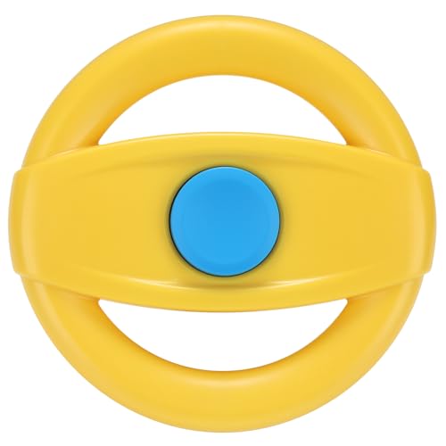 Image of Accmor Stroller Steering Wheel Toy, Simulated Steering Wheel for Stroller Shopping Carts Cart Universal Detachable Pretend Driving Funny Toy Attachment