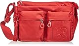 Tessuto ad effetto cangiante Mandarina Duck Borsa a Tracolla Rosso (Salsa) Md 20 P10qmtx5 28x18x9 (L x H x W)