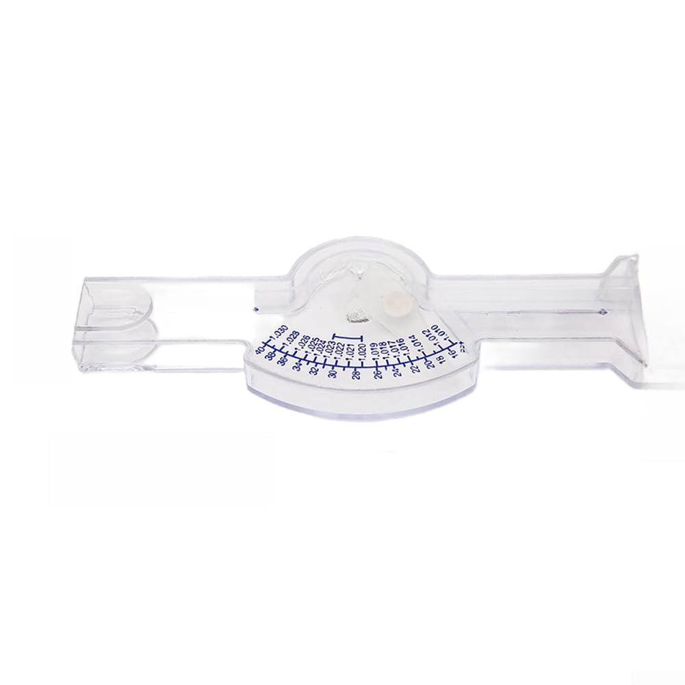 NbgrvB Marine Salinity Tester and Hydrometer for Saltwater Aquariums Featuring Wide Stable Base and Easy to Read Pointer for Accurate Water Testing