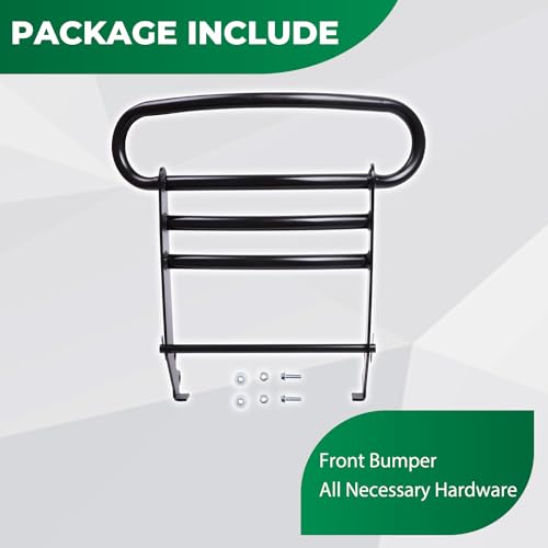 ELITEWILL Frontstoßstangenschutz für Gartentraktoren, passend für John Deere X300 X500, ersetzt OEM BM23057