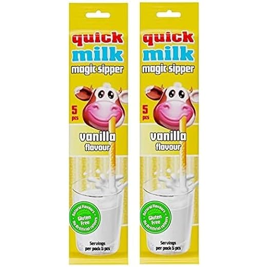 Magic Vanilla Sipper - 10 Straws