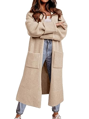 Danedvi Long Cardigan Sweaters for Women 2025 Fall...