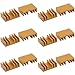 12Pcs Heatsink Kit 13.7 * 20 * 6MM Aluminum Peltier Cooler Heat Sinks Cooling Fin for Video Memory Graphics Card Cooler Chipset