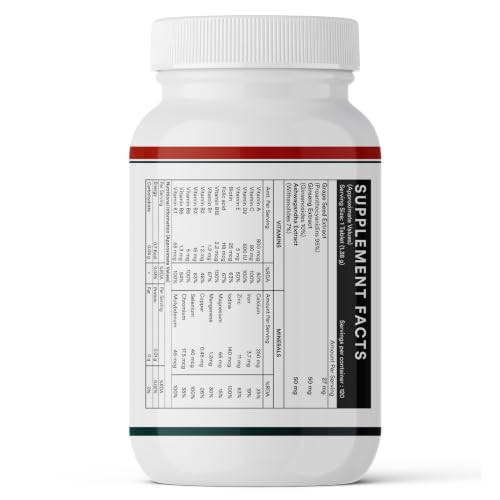 Image of INLIFE Multivitamin Supplement for Men, 23 Vitamins Minerals, 120 Tablets