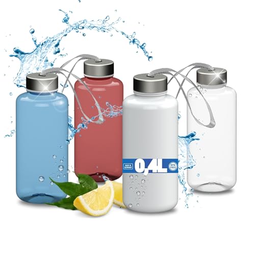 elasto PROMOTION FOR LIFE Botella 'Pure' Colour 0, color: blanco