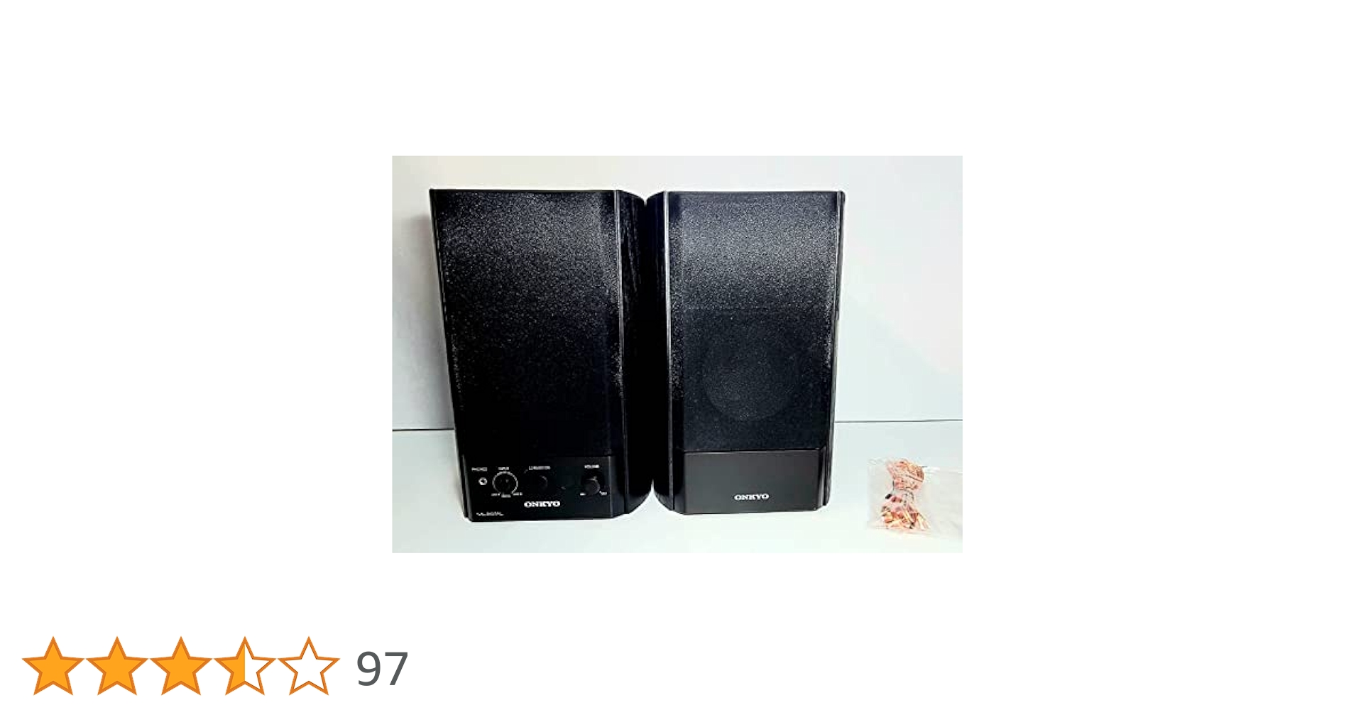 ONKYOパワードスピーカーシステム40W+40W　GX-500HDブラック Amazon.co.jp: ONKYO WAVIO パワードスピーカーシステム 40W+40W